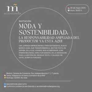 Jornada “Moda y Sostenibilidad”