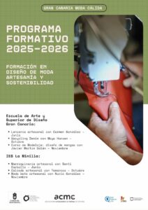 Ciclo formativo con moda artesanal y de autor