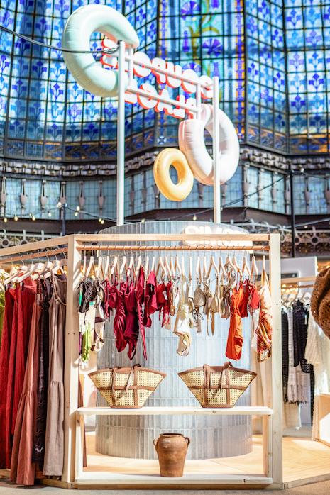 El baño de Simorra en Printemps Haussmann