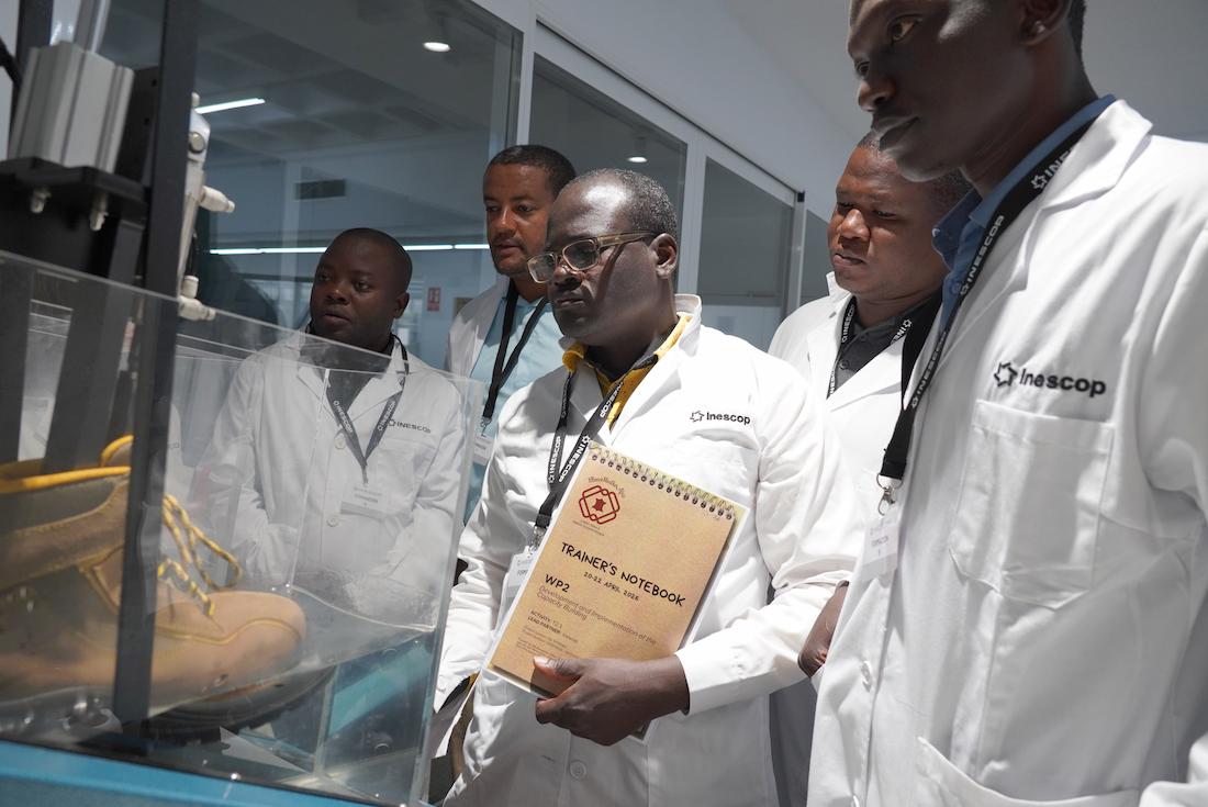 Inescop forma a futuros referentes del cuero en África