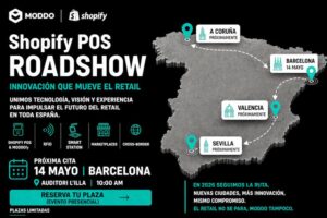 Roadshow de Shopify POS de Moddo