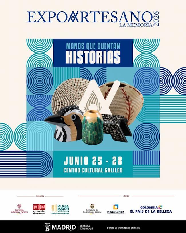 Expoartesano Madrid traerá artesanos colombianos